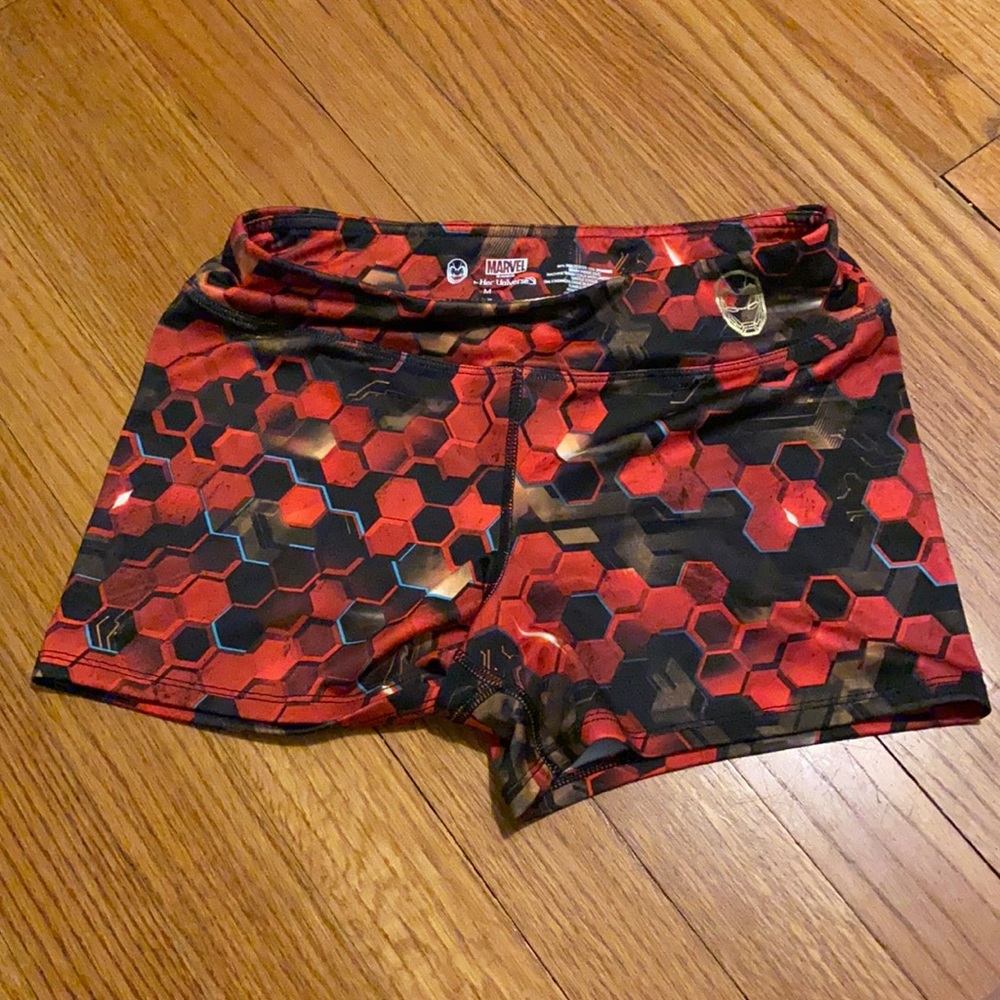Her Universe Marvel Iron Man Shorts Medium